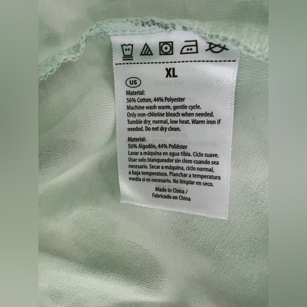 Disney Mickey Mouse Mint Green Drawstring Elastic… - image 6